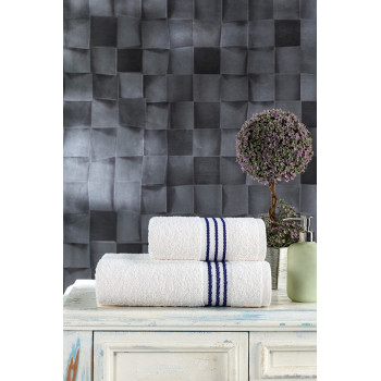 Комплект от 2 хавлиени кърпи Меридит бяло — 50x90 и 70x140