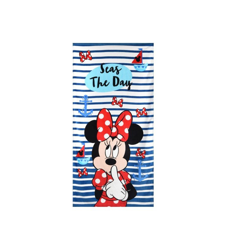Детска плажна кърпа Mini Mouse от 100% памук