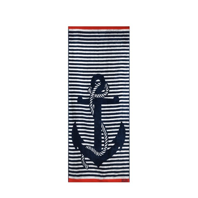 Плажна кърпа Navy от 100% памук