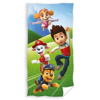 Плажна кърпа Paw Patrol Cops 70x140 от 100% памук
