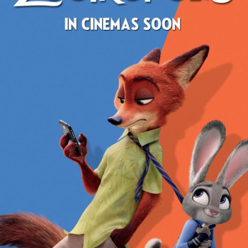 Плажна хавлиена кърпа с мотив ZOOTROPOLIS