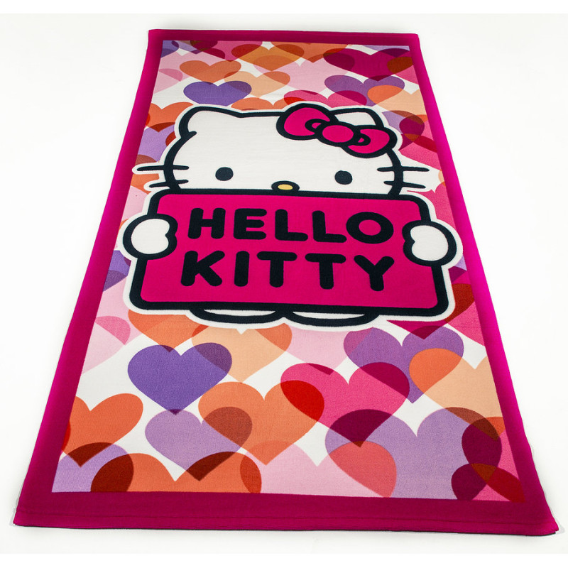 Плажна кърпа с изображение Hello Kitty, втора версия