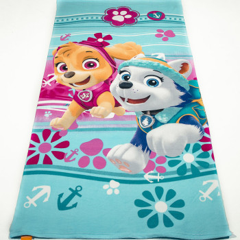 Плажна хавлия с аква тонове от Paw Patrol
