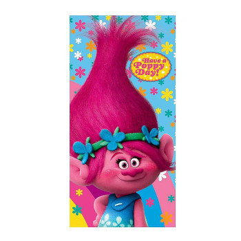 Плажна кърпа Trolls с Poppy Day