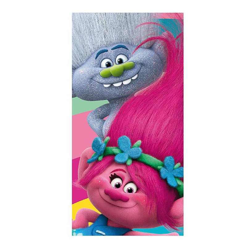 Плажна кърпа с мотив Trolls Play