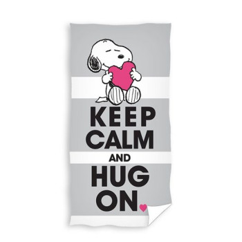 Плажна кърпа Snoopy с прегръдка