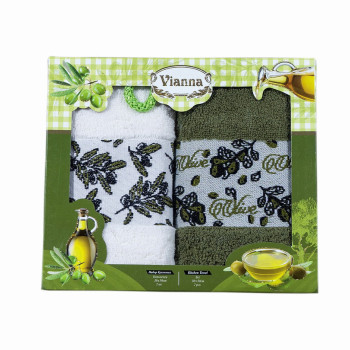 Комплект от две кухненски кърпи Olive Oil