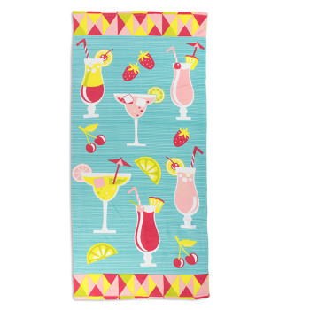 Плажна кърпа с коктейли Cocktails