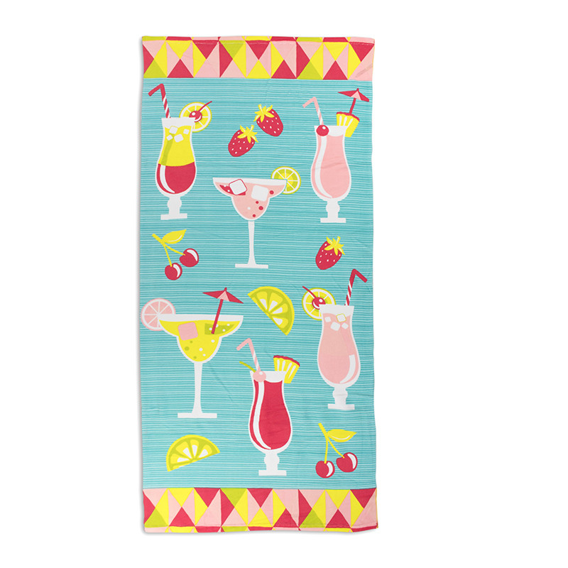 Плажна кърпа с коктейли Cocktails