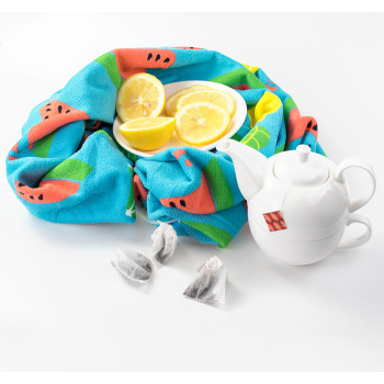 Плажна кърпа с плодова орнаментика Freshness
