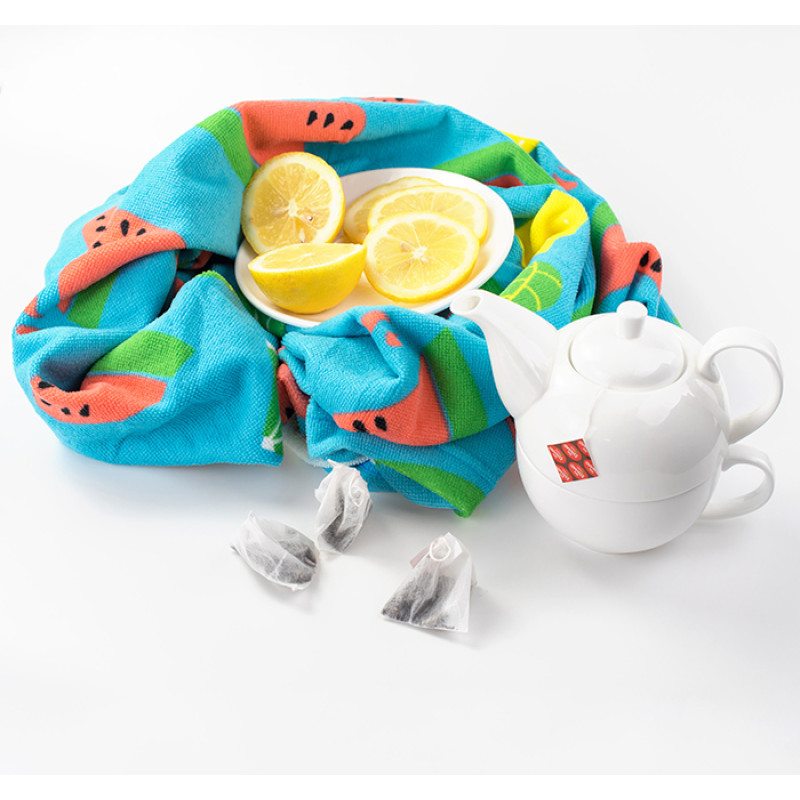 Плажна кърпа с плодова орнаментика Freshness