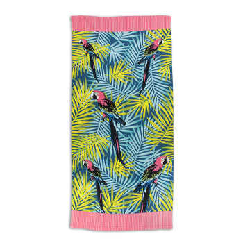 Кърпа за плаж с папагали Parrot