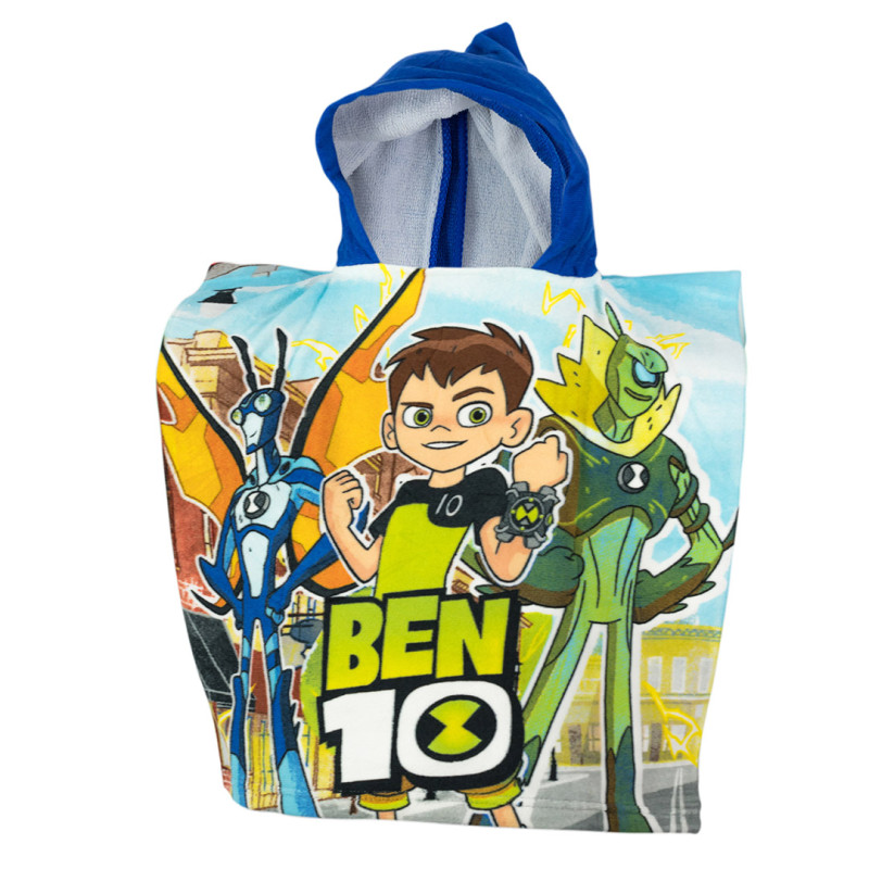 Детско пончо Ben10 и неговите помощници