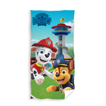 Памучна плажна кърпа за деца Paw Patrol Help