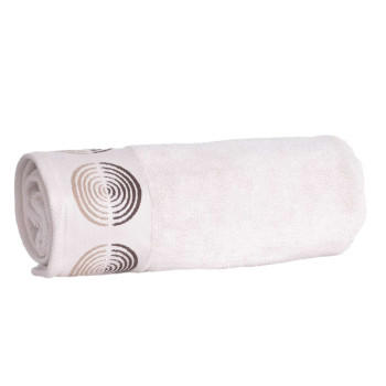 Екрю хавлиена кърпа за тяло Twist – 70x140 см