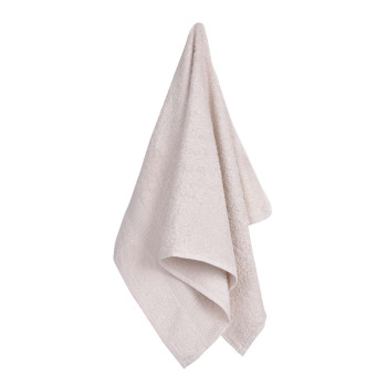 Средна хавлиена кърпа цвят екрю Mila 50x80 см
