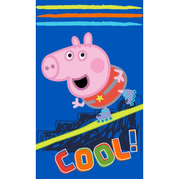 Детска хавлиена кърпа от света на Peppa Pig, 30x50