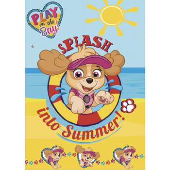 Плажна кърпа Paw Patrol Summer — свеж дизайн за лятото