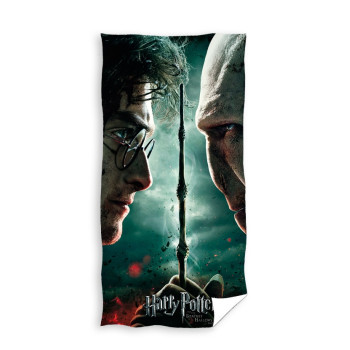 Памучна плажна кърпа магичен дизайн Harry Potter Enemy  