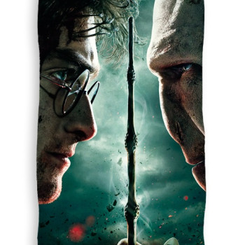 Памучна плажна кърпа магичен дизайн Harry Potter Enemy  
