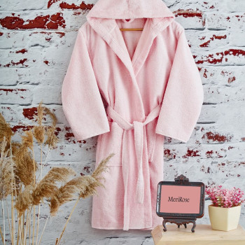 Хавлиен халат Unisex Pink — универсален в розово