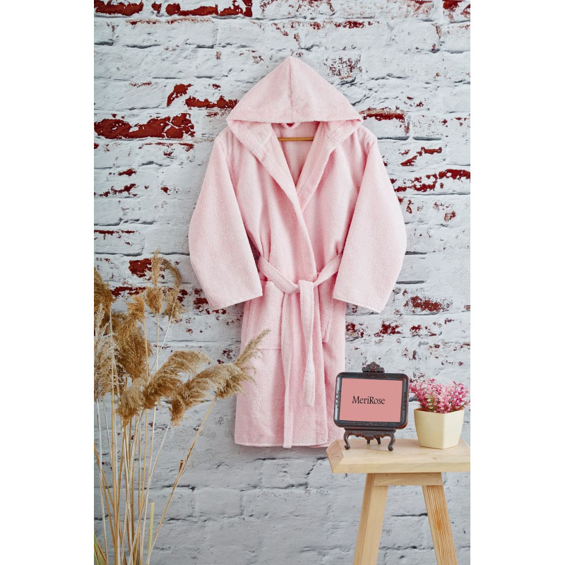 Хавлиен халат Unisex Pink — универсален в розово