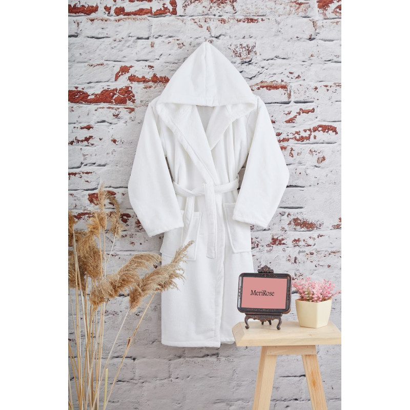 Хавлиен халат Unisex White — класика в бяло
