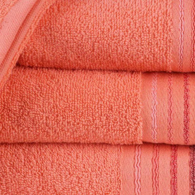 Ellegance Coral хавлиена кърпа 30x50
