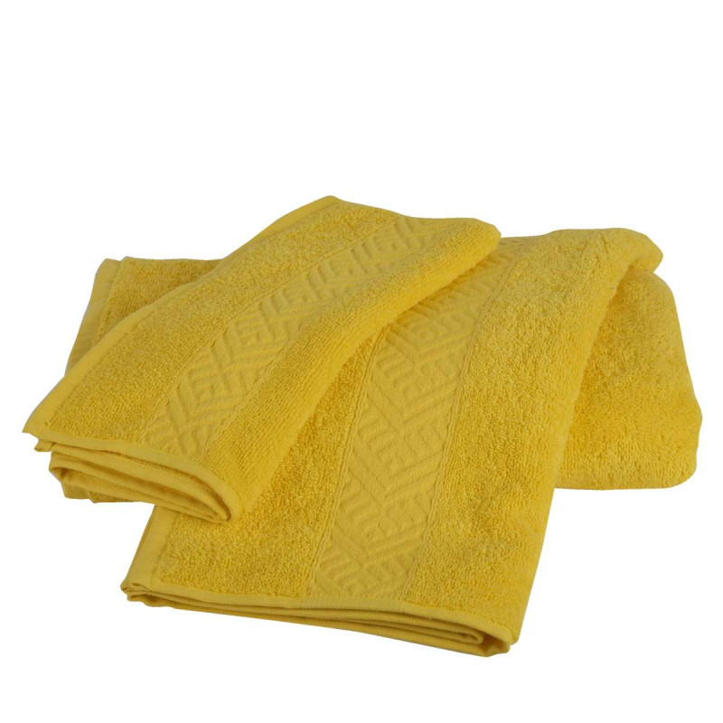 Terra кърпа в жълто, размер 50x80 см