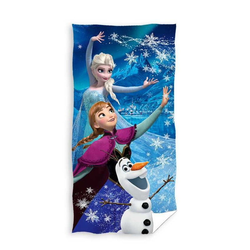 Памучна плажна кърпа с мотив Frozen