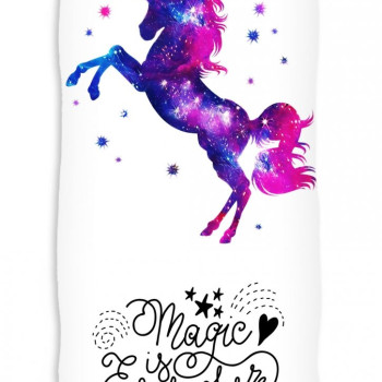 Плажна памучна кърпа с мотив Unicorn
