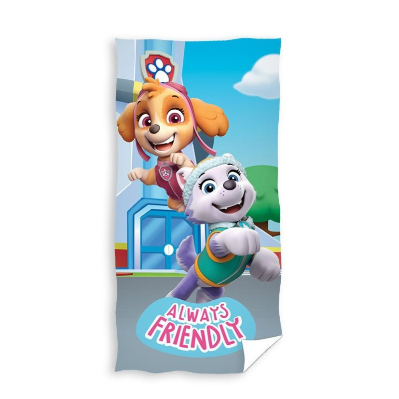 Памучна плажна кърпа Paw Patrol Always Friendly
