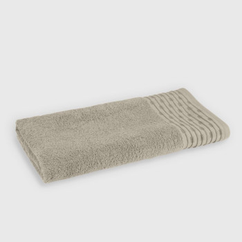 Еко хавлиена кърпа от рециклиран памук Teya Grey 70x140  