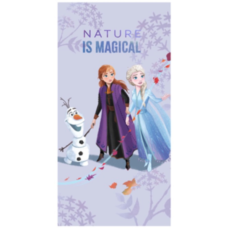 Плажна кърпа памучна Frozen Sisters