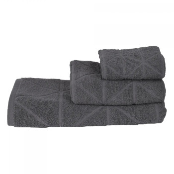 Голяма хавлиена кърпа Fusion Grey 70x140 