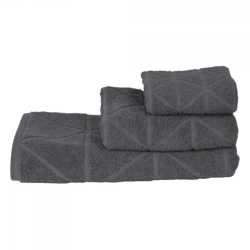 Голяма хавлиена кърпа Fusion Grey 70x140 