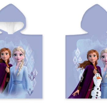 Детско плажно пончо Frozen Kingdom