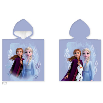 Детско плажно пончо Frozen Kingdom