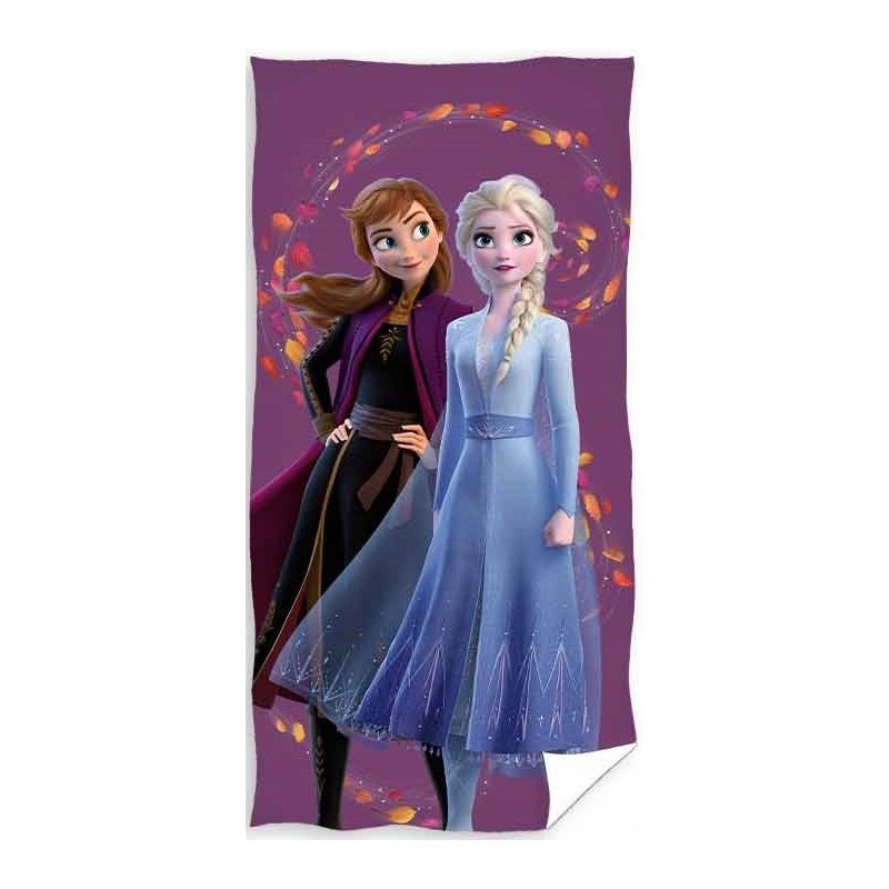 Памучна плажна кърпа Frozen Kingdom, размер 70x140 см