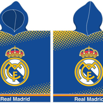 Плажно детско пончо с емблема Real Madrid Espana