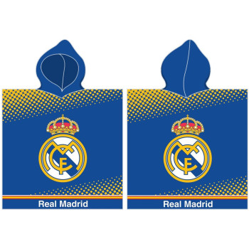 Плажно детско пончо с емблема Real Madrid Espana