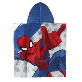 Пончо за деца с щампа на Spiderman 2-6 години