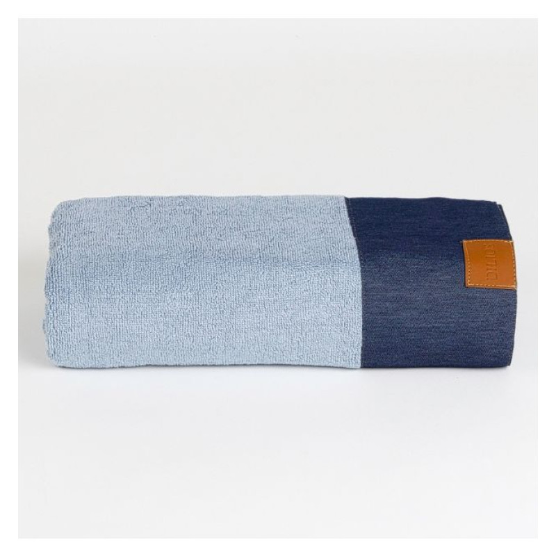 Хавлиена кърпа Denim 30x50 в класическо синьо за ежедневна употреба