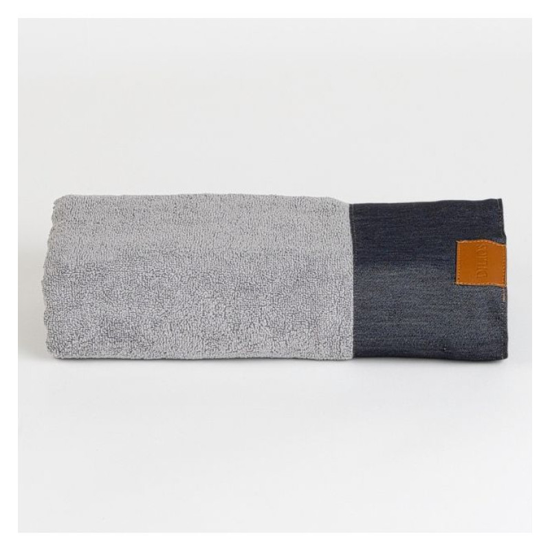 Мека хавлиена кърпа Denim 30x50 в елегантно сиво