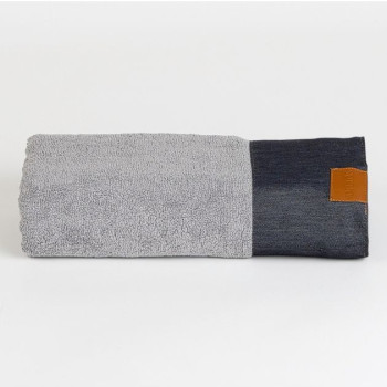 Функционална хавлиена кърпа Denim 50x80 в неутрално сиво