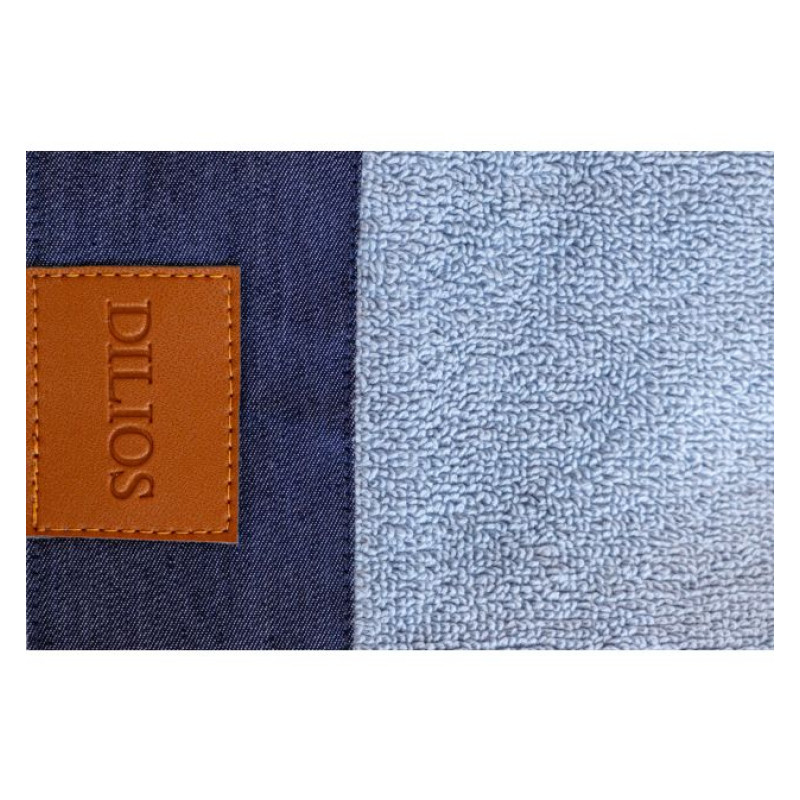 Хавлиена кърпа Denim 70x140 в наситено синьо – за пълен комфорт след баня