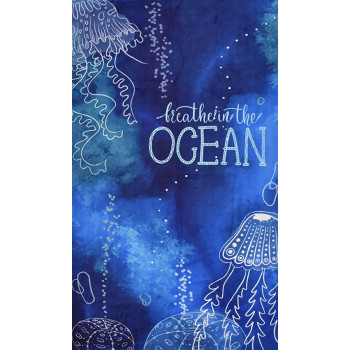 Памучна плажна кърпа Ocean – морско вдъхновение за топли дни