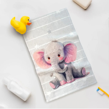 Хавлиена кърпа, детска, Baby Elephant – слончето, което обгръща с нежност