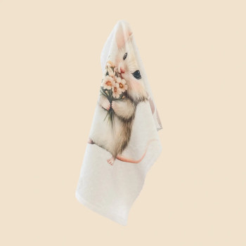 Детска хавлиена кърпа Mouse – сладка мишка за нежна грижа след баня