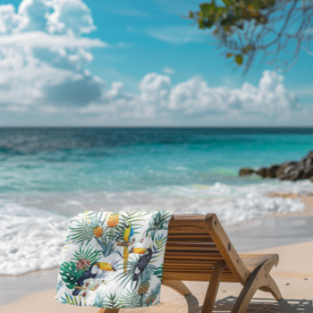 Памучна плажна кърпа Island Vibes – релакс и цвят, вдъхновени от островите